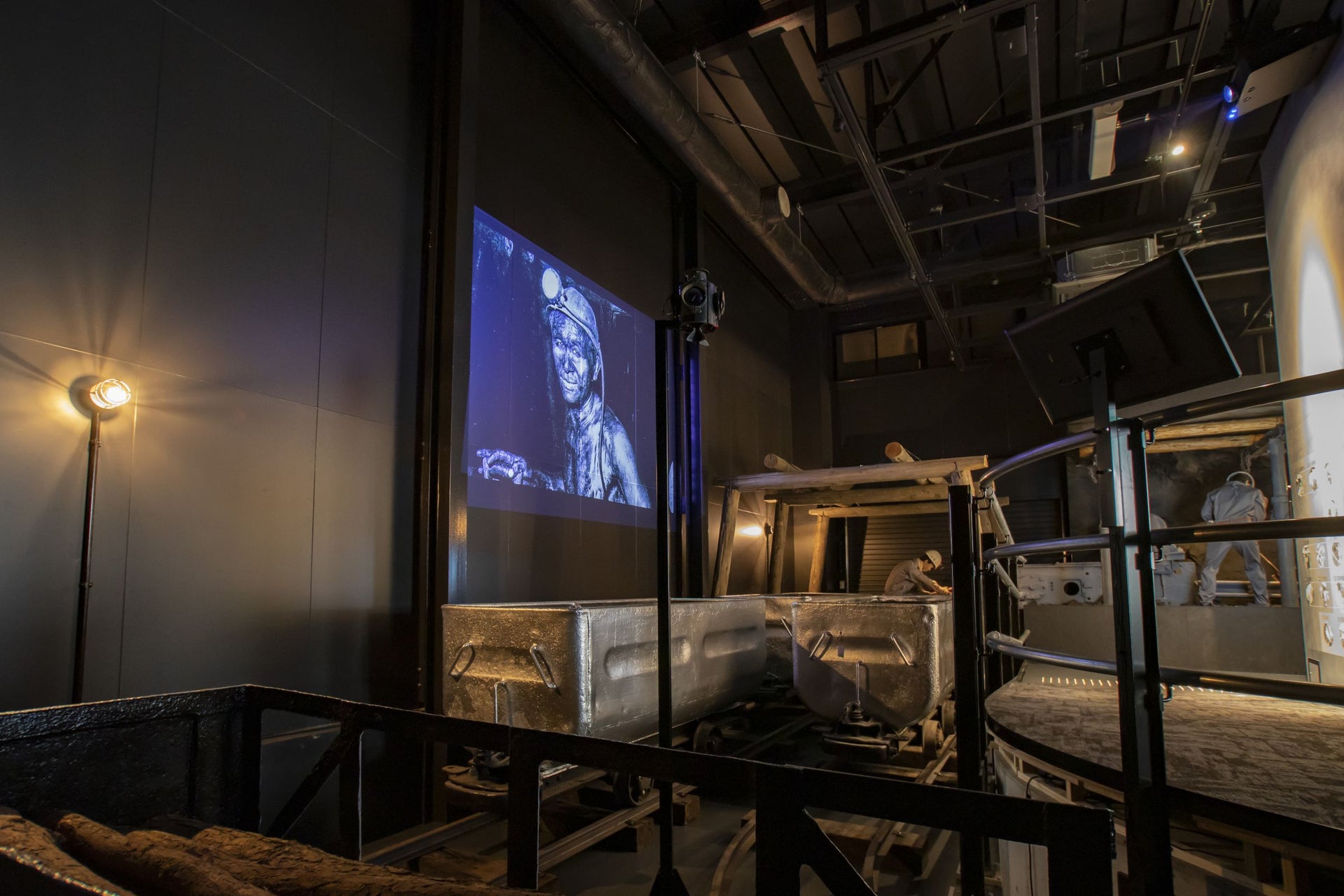 鞍手町歴史民俗博物館　石炭資料展示室4